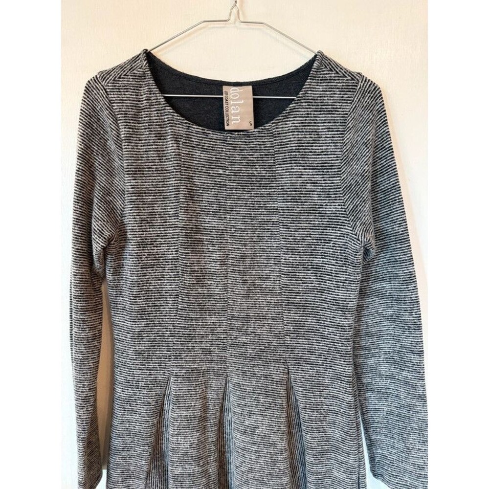 Anthropologie Dolan Left Coast Piper Gray Sweater Dress Flare | Women's Small